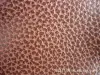Two-color PVC leather with a large lychee pattern details Picture